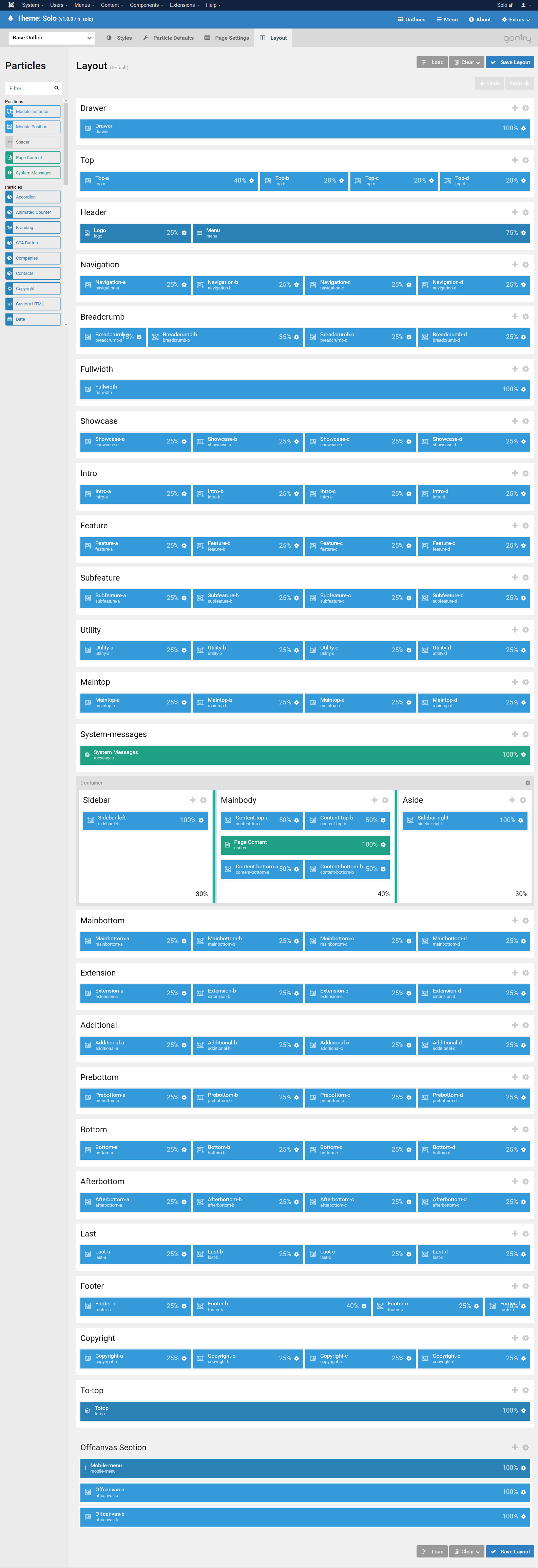 Layout Manager